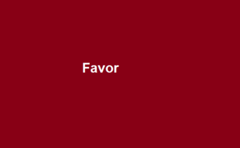 Favor