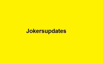 Jokersupdates