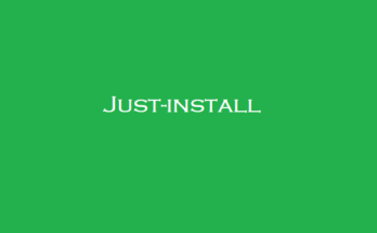 Just-install