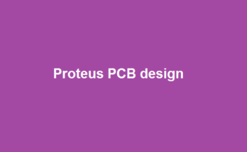 Proteus PCB design