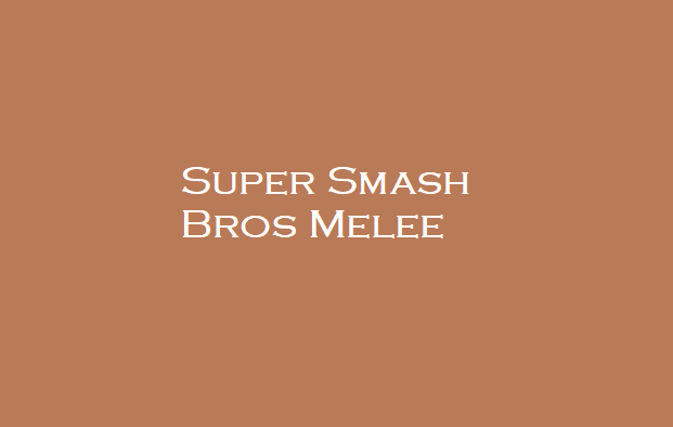Super Smash Bros Melee