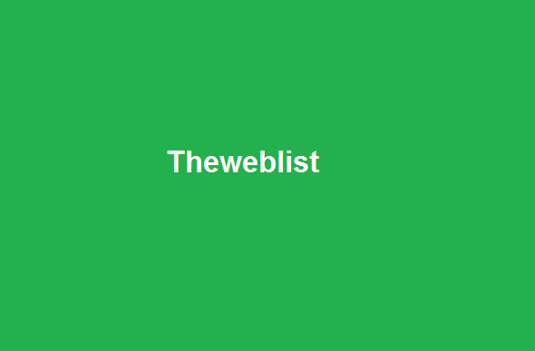 Theweblist