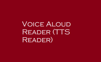 Voice Aloud Reader