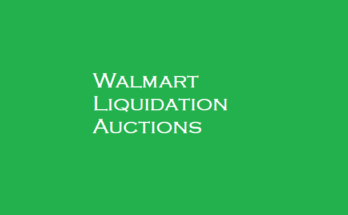 Walmart Liquidation Auctions