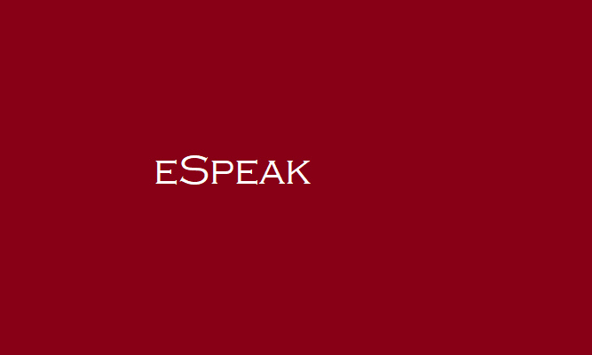 eSpeak