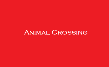 Animal Crossing