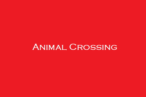 Animal Crossing