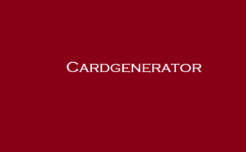 Cardgenerator