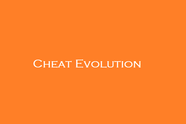 Cheat Evolution