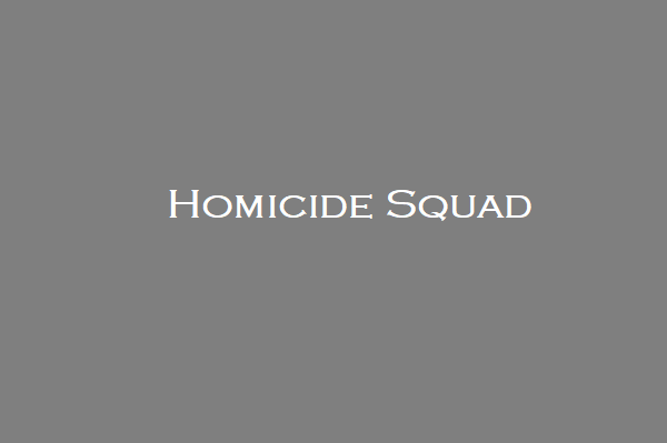Homicide Squad