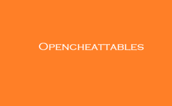 Opencheattables