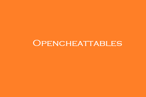 Opencheattables