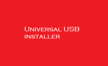 Universal USB installer